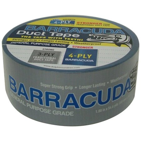 BARRACUDA Tape Duct Silver 1.88Inx54.6Yd TP DUCT BARA BLU